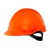 Hard Hat, Uvicator, Pinlock, Ventilated, Plastic Sweatband, Orange, G3000CUV-OR, 20 ea/Case